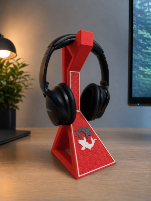 Support Casque - édition Koi mise en avant Support casque audio - Carpe koi