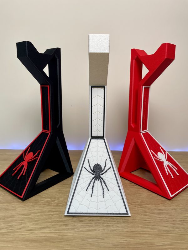 support casque audio_gaming mise en avant-les 3-centre Blanc Support casque audio - Araignée