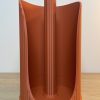 Rouleau essuis tout Terracota vu face Porte essuie-tout design cannelé